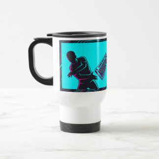 Gamer Smashing Keyboard Travel Mug
