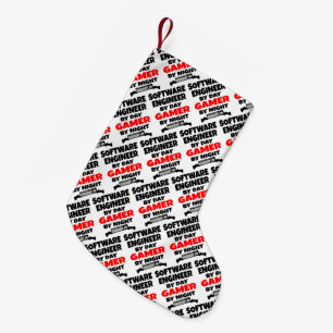 Gamer Software Engineer Small Christmas Stocking