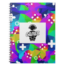 "GAMER" SPIRAL BOUND NOTEBOOK