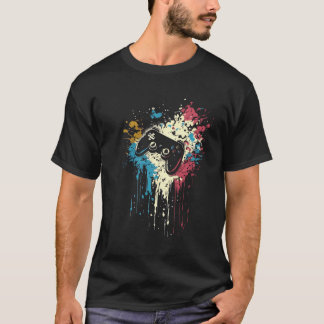 Gamer Splash Art Gaming Console Retro Gaming Conso T-Shirt