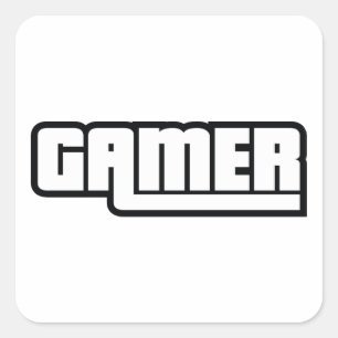 GAMER SQUARE STICKER