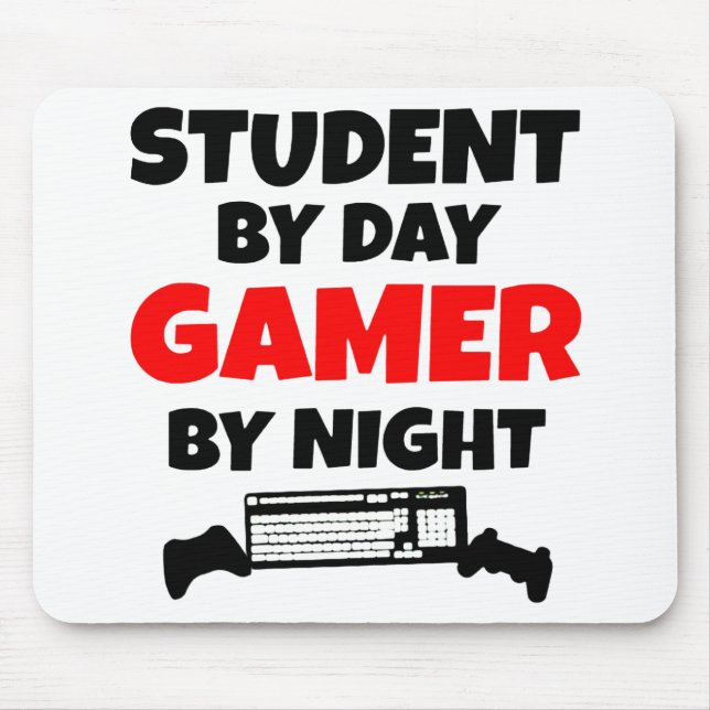 Gamer Student Mouse Mat (Front)