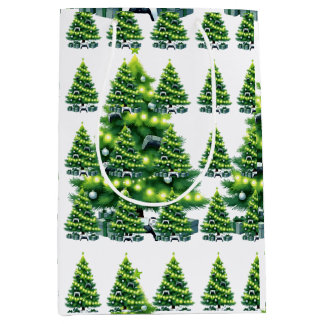 Gamer style Wrapping paper Medium Gift Bag