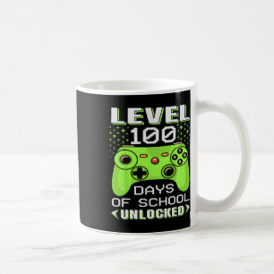 Gamer Suden 100h Day Eacher 100 Days Of School Coffee Mug