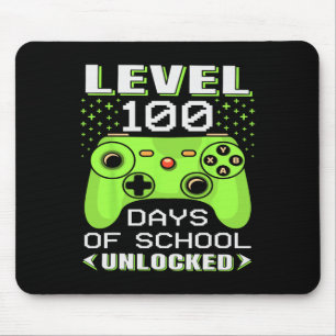 Gamer Suden 100h Day Eacher 100 Days Of School Mouse Mat