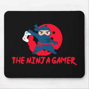 Gamer - The Ninja Gamer - Gift Idea Mouse Mat