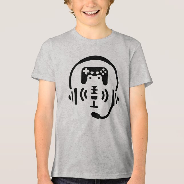 Gamer  Tri-Blend shirt (Front)