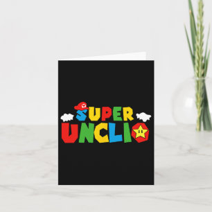 Gamer Uncle Funny Celebrate For Fathers Day  Card