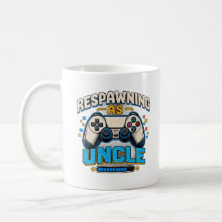 Gamer Uncle Respawning As Uncle Joystick Coffee Mug