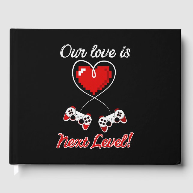 Gamer Valentine Guestbook (Front)
