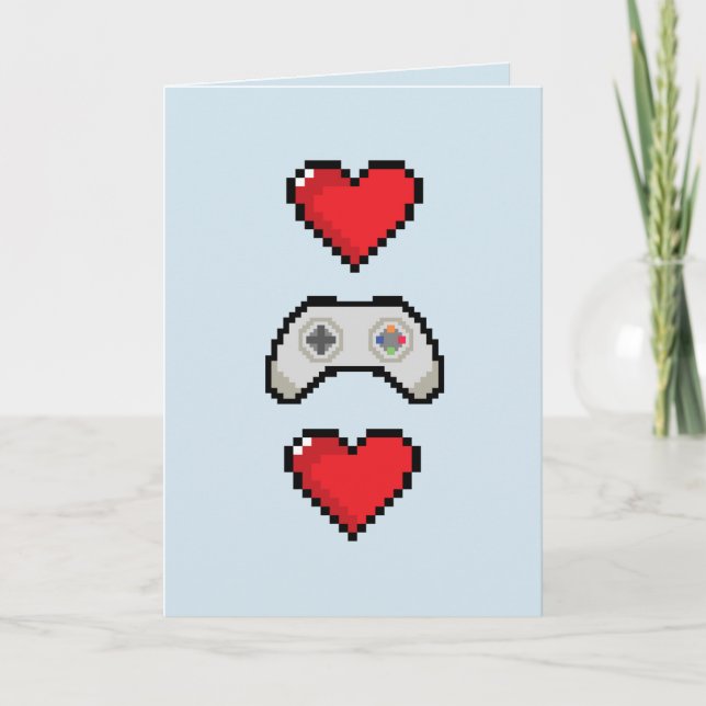 Gamer Valentine - Have an Epic Valentine's Day Holiday Card (Front)