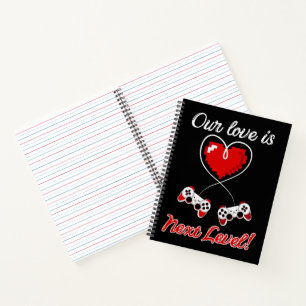 Gamer Valentine Notebook