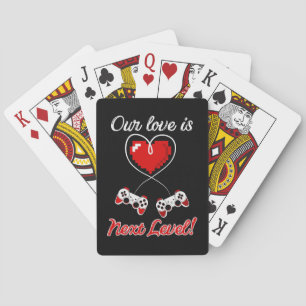 Gamer Valentine Playing Cards