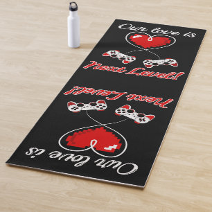 Gamer Valentine Yoga Mat