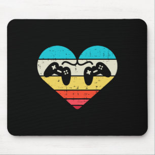 Gamer Valentines Day Men Boys Girl Kids Teen Gamin Mouse Mat