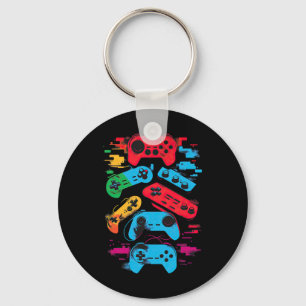 Gamer Video Game Controller 18 Key Ring