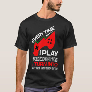 Gamer Video Games I Console Computer T-Shirt