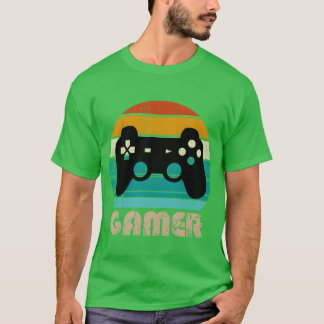 Gamer Video Games Player Gamingns friends funny T-Shirt