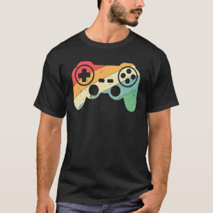 Gamer Vintage Retro Video Game Controller Gaming T-Shirt