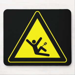 Gamer Warning Mouse Mat