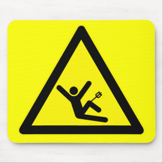 Gamer Warning Mouse Mat