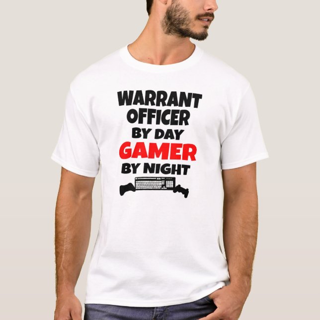 Gamer Warrant Officer T-Shirt (Front)