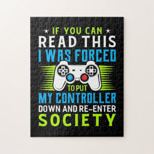 Gamer Was Forced To Put My Controller Jigsaw Puzzle