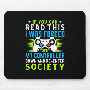 Gamer Was Forced To Put My Controller Mouse Mat