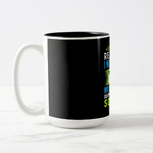 Gamer Was Forced To Put My Controller Two-Tone Coffee Mug