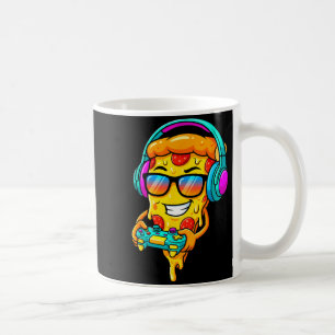 Gamer Zza Slice Video Gaming Boy Enthusiast Gamer  Coffee Mug