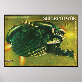 Gamera in Poland Poster