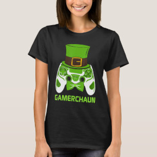 Gamerchaun Irish Gamer Paddys Men St Patrick Day B T-Shirt
