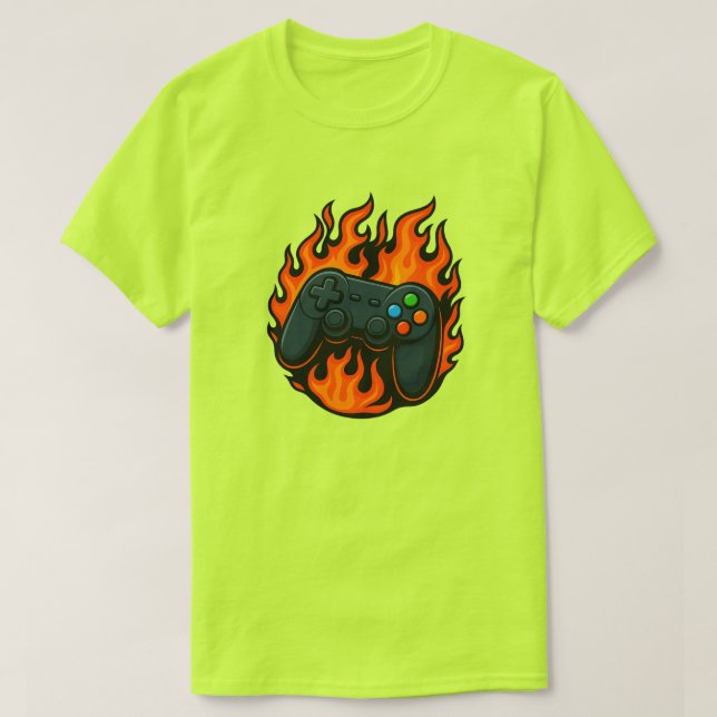 Gamers Console T-Shirt (Design Front)