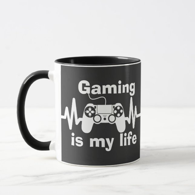 Gamer's life mug (Left)