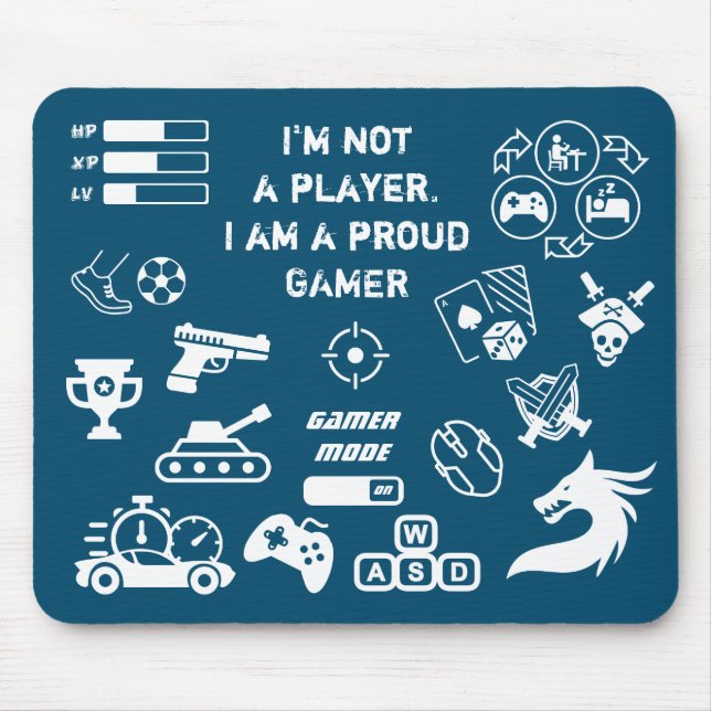 Gamer's Mousepad (Front)