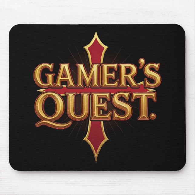 Gamer's Quest  Mouse Mat (Front)