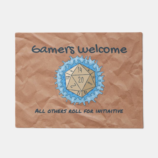 Gamers welcome doormat (Front)
