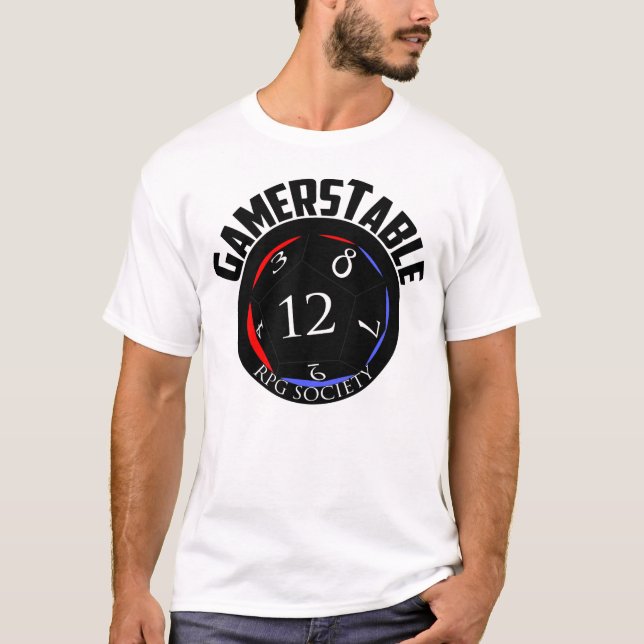 Gamerstable RPG Society TShirt (Front)