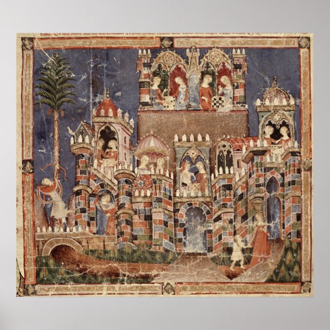 Games and entertainment of the Trojans Poster (Front)