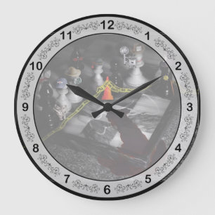 Games - Chess - It's only a Game Large Clock
