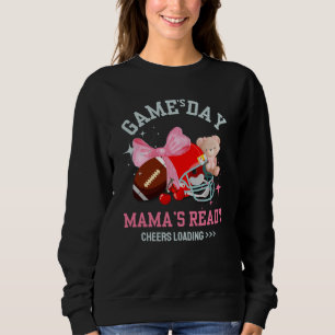 GAME'S DAY MAMA'S READY Football Mum Sweatshirt
