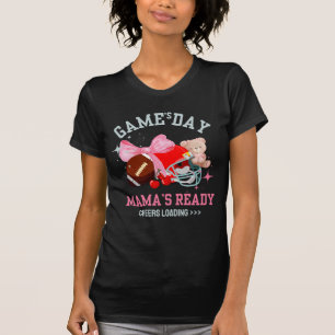 GAME'S DAY MAMA'S READY Football Mum T-Shirt