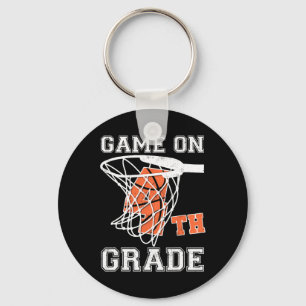 Games On 4th Grade Basketball First Day Of School  Key Ring