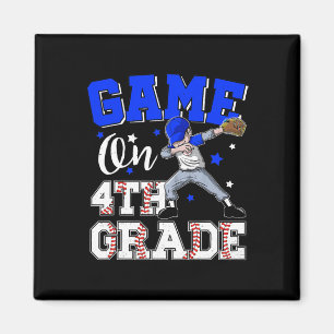 Games On 4th Grade  Boy Dabbing First Day Of Schoo Magnet
