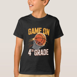 Games On 4th Grade Sketll First Day Of School T-Shirt