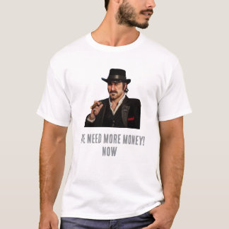 Games T-Shirt | Vintage Cowboy Smoking Cigar 