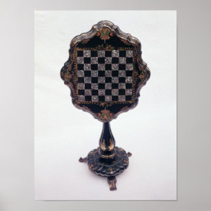 Games table, c.1850-60 poster