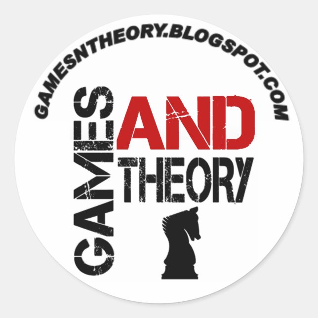 Games & Theory Sticker (Front)