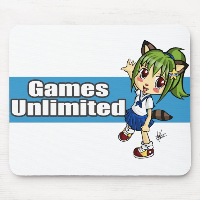 Games Unlimite Mouse Pad (Front)