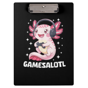 Gamesalotl Axolotl Gaming Clipboard
